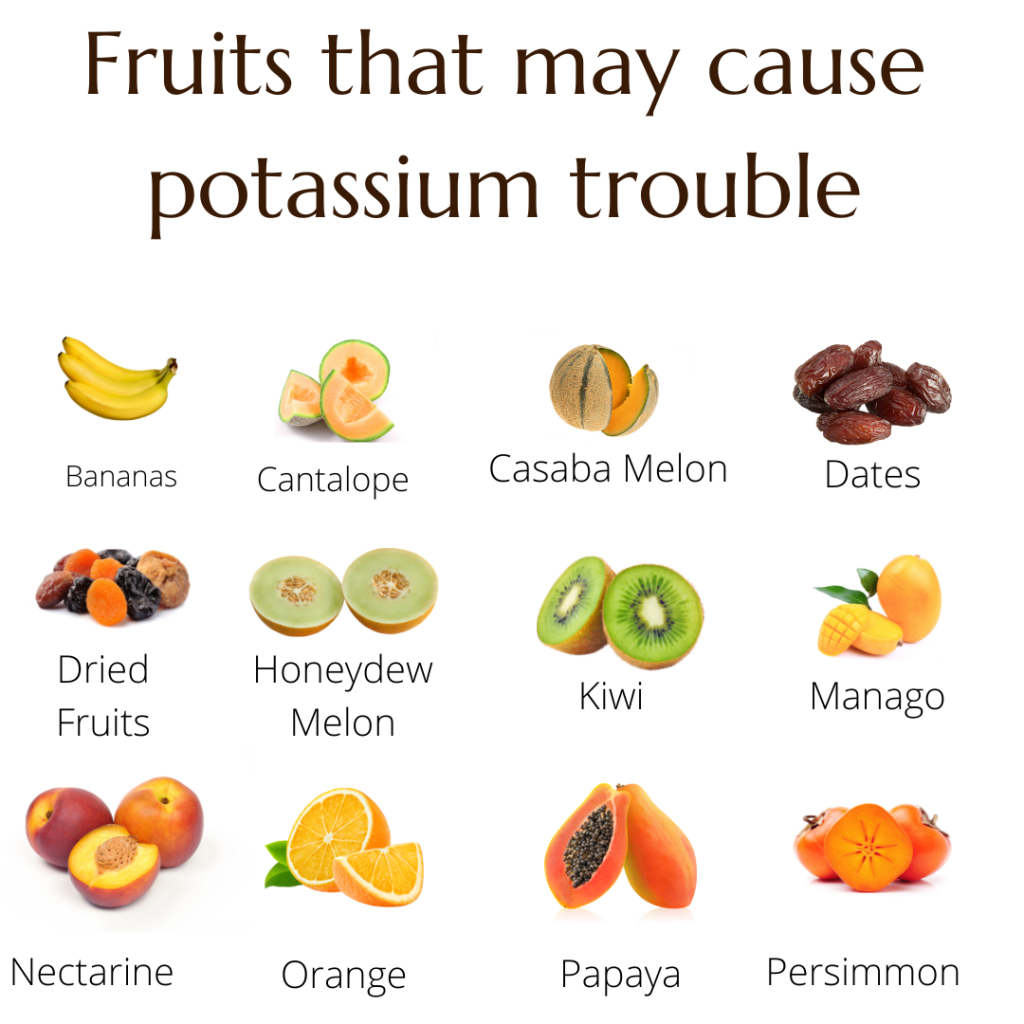 Fruits that can raise potassium